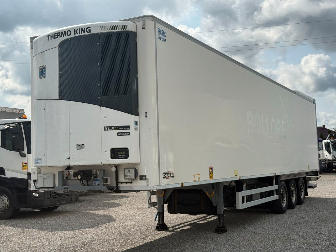 Chereau THERMO KING SLXe DIESEL/ELECTRIC SAF - Semi-reboque frigorífico: foto 3 Chereau THERMO KING SLXe DIESEL/ELECTRIC SAF - Semi-reboque frigorífico: foto 3