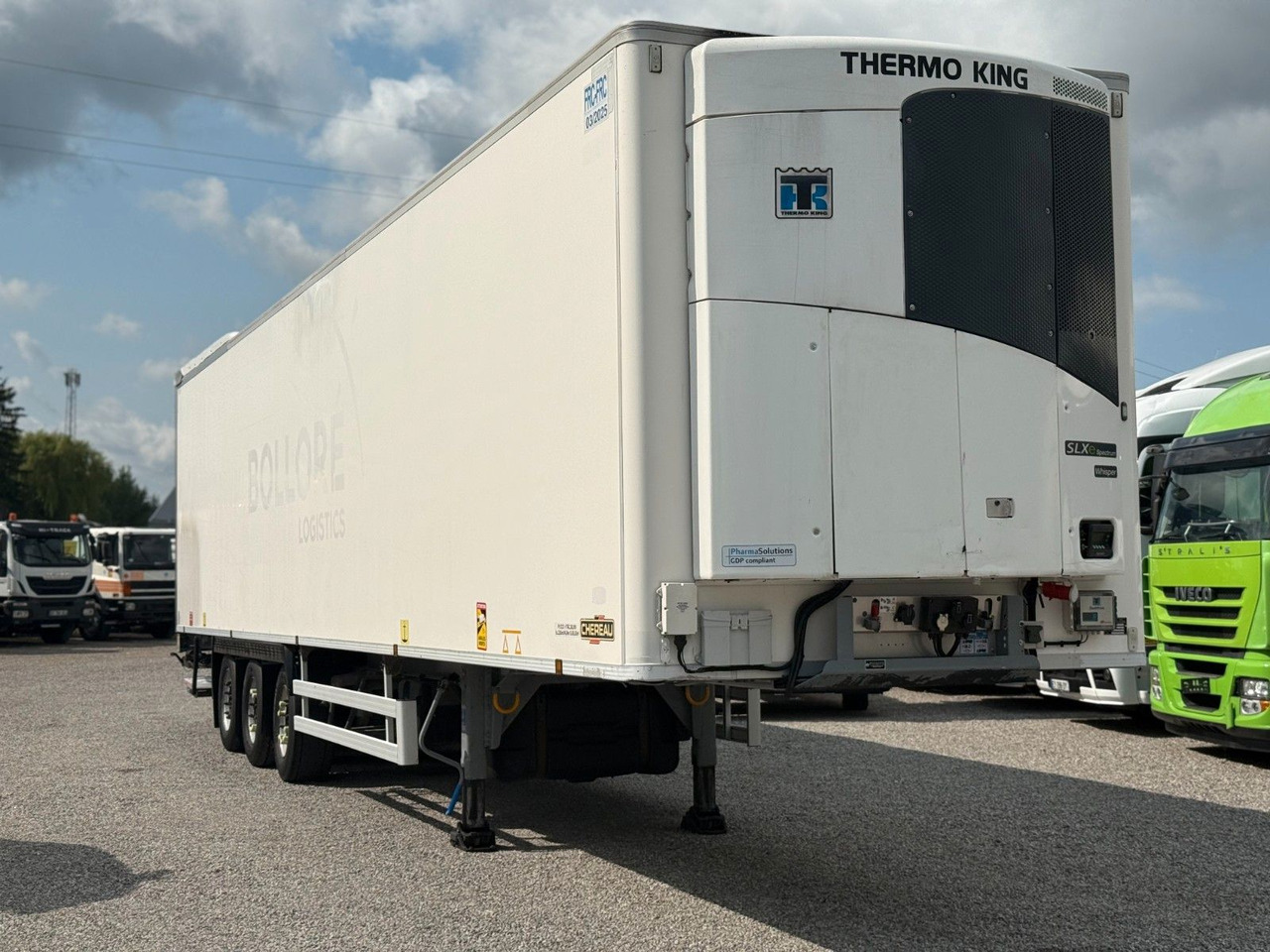 Chereau THERMO KING SLXe DIESEL/ELECTRIC SAF - Semi-reboque frigorífico: foto 1 Chereau THERMO KING SLXe DIESEL/ELECTRIC SAF - Semi-reboque frigorífico: foto 1