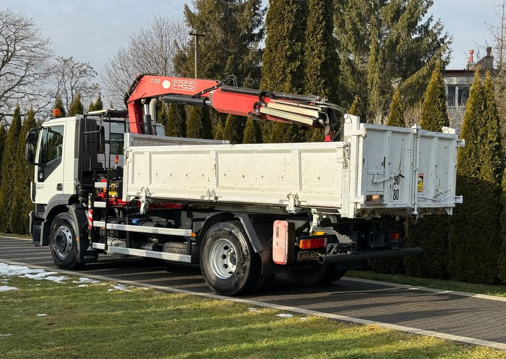 Camião basculante Iveco STRALIS 330 / 4x2 / FASSI F135 / WYWROTKA: foto 6