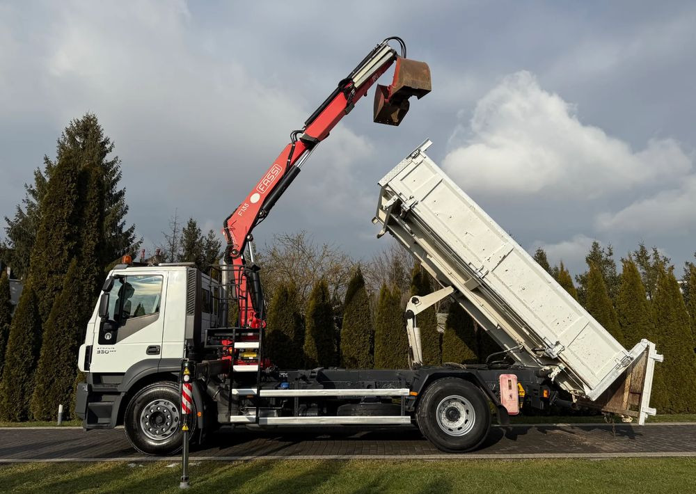 Camião basculante Iveco STRALIS 330 / 4x2 / FASSI F135 / WYWROTKA: foto 17