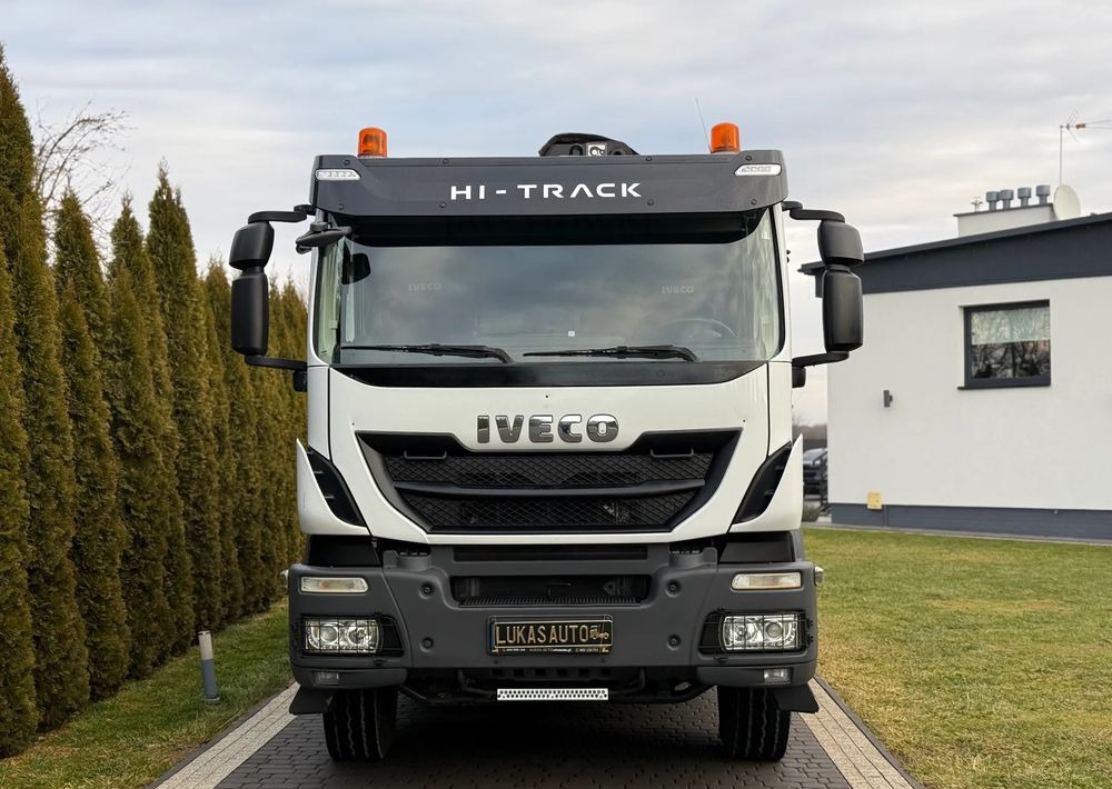 Iveco TRAKKER 450 6X4 PODWÓJNA HYDRO-BURTA HIAB 104 - Camião basculante, Camião grua: foto 4 Iveco TRAKKER 450 6X4 PODWÓJNA HYDRO-BURTA HIAB 104 - Camião basculante, Camião grua: foto 4