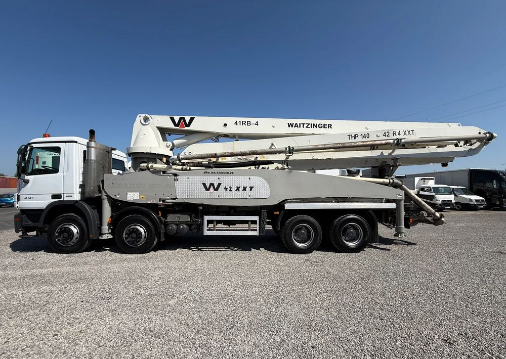 Mercedes-Benz ACTROS 4141 8X4 42 M GOTOWA DO PRACY - Autobomba de betão: foto 5 Mercedes-Benz ACTROS 4141 8X4 42 M GOTOWA DO PRACY - Autobomba de betão: foto 5