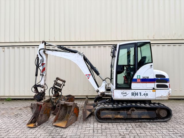 O & K RH1.48 / 4.680 KG / Greifer + 3 x Löffel - Mini escavadeira: foto 2 O & K RH1.48 / 4.680 KG / Greifer + 3 x Löffel - Mini escavadeira: foto 2