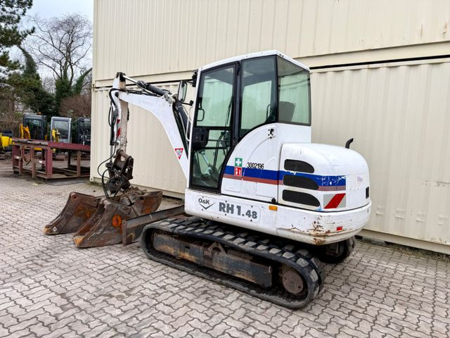 O & K RH1.48 / 4.680 KG / Greifer + 3 x Löffel - Mini escavadeira: foto 3 O & K RH1.48 / 4.680 KG / Greifer + 3 x Löffel - Mini escavadeira: foto 3