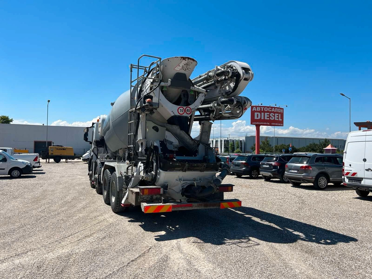 Iveco TRAKKER 500 CIFA MAGNUM MK32L - Autobomba de betão: foto 5 Iveco TRAKKER 500 CIFA MAGNUM MK32L - Autobomba de betão: foto 5