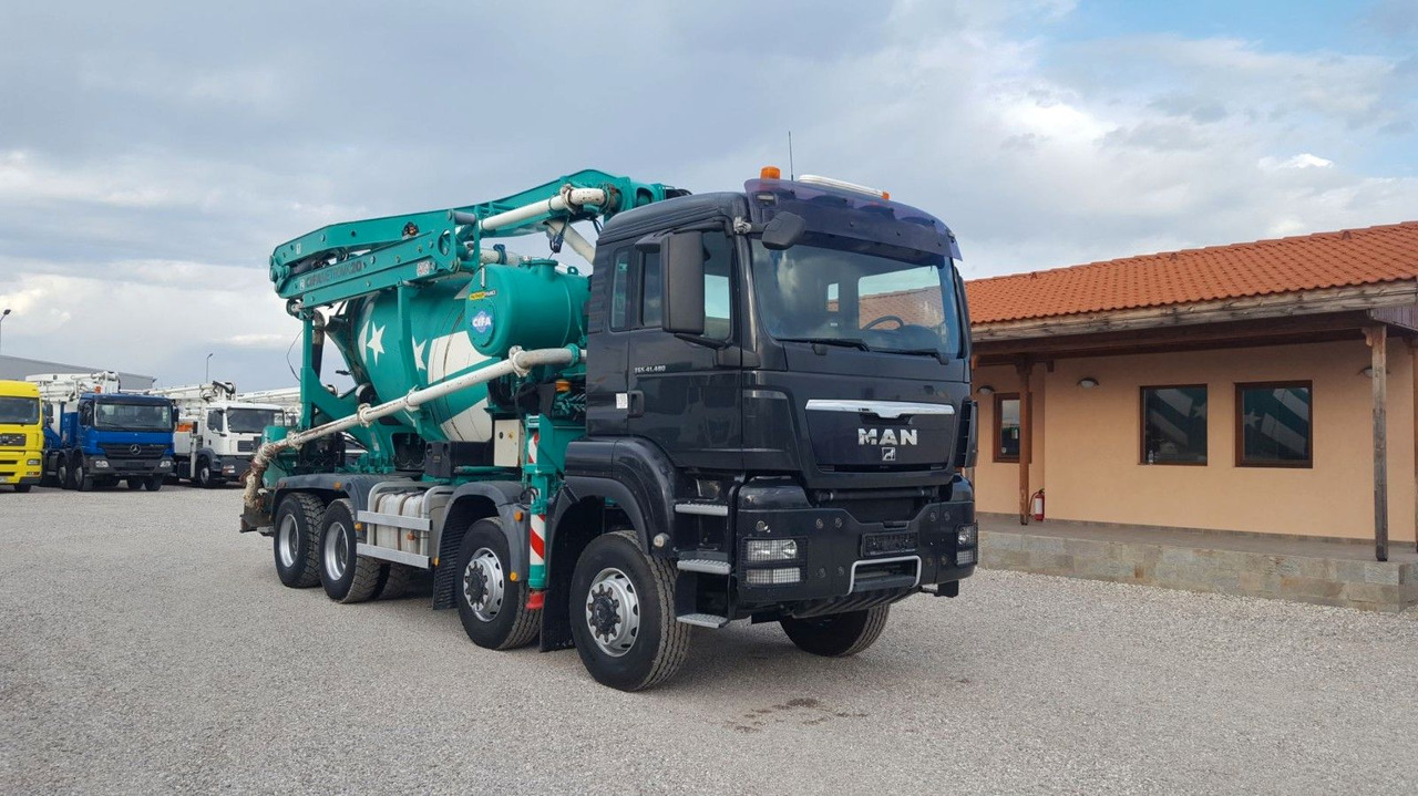 MAN TGS 41.480 - 8x6 mit CIFA MK-20 - Autobomba de betão: foto 1 MAN TGS 41.480 - 8x6 mit CIFA MK-20 - Autobomba de betão: foto 1