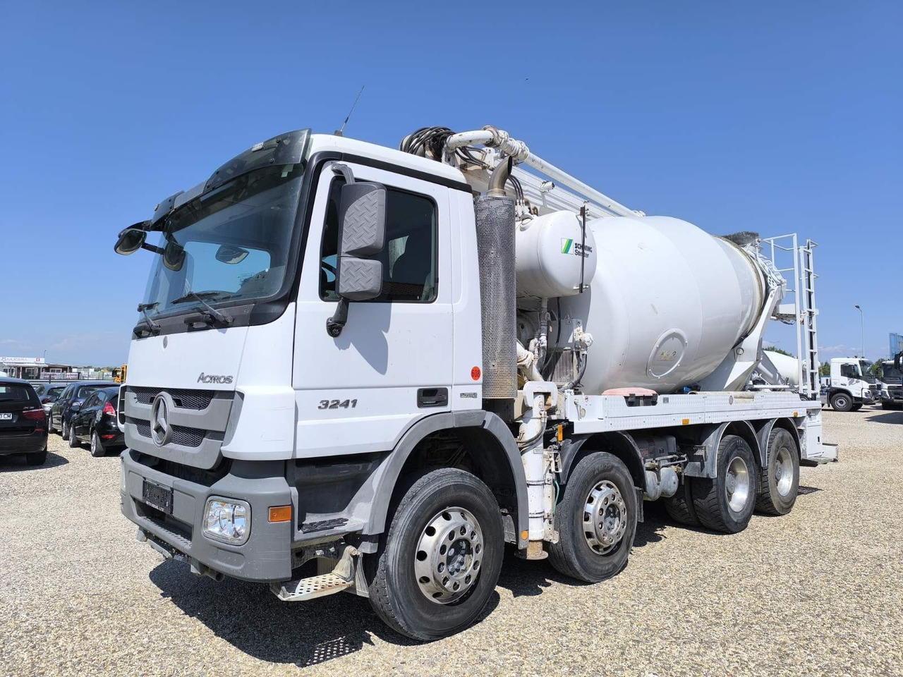 MERCEDES-BENZ ACTROS 3241 SCHWING FBP24 - Autobomba de betão: foto 3 MERCEDES-BENZ ACTROS 3241 SCHWING FBP24 - Autobomba de betão: foto 3