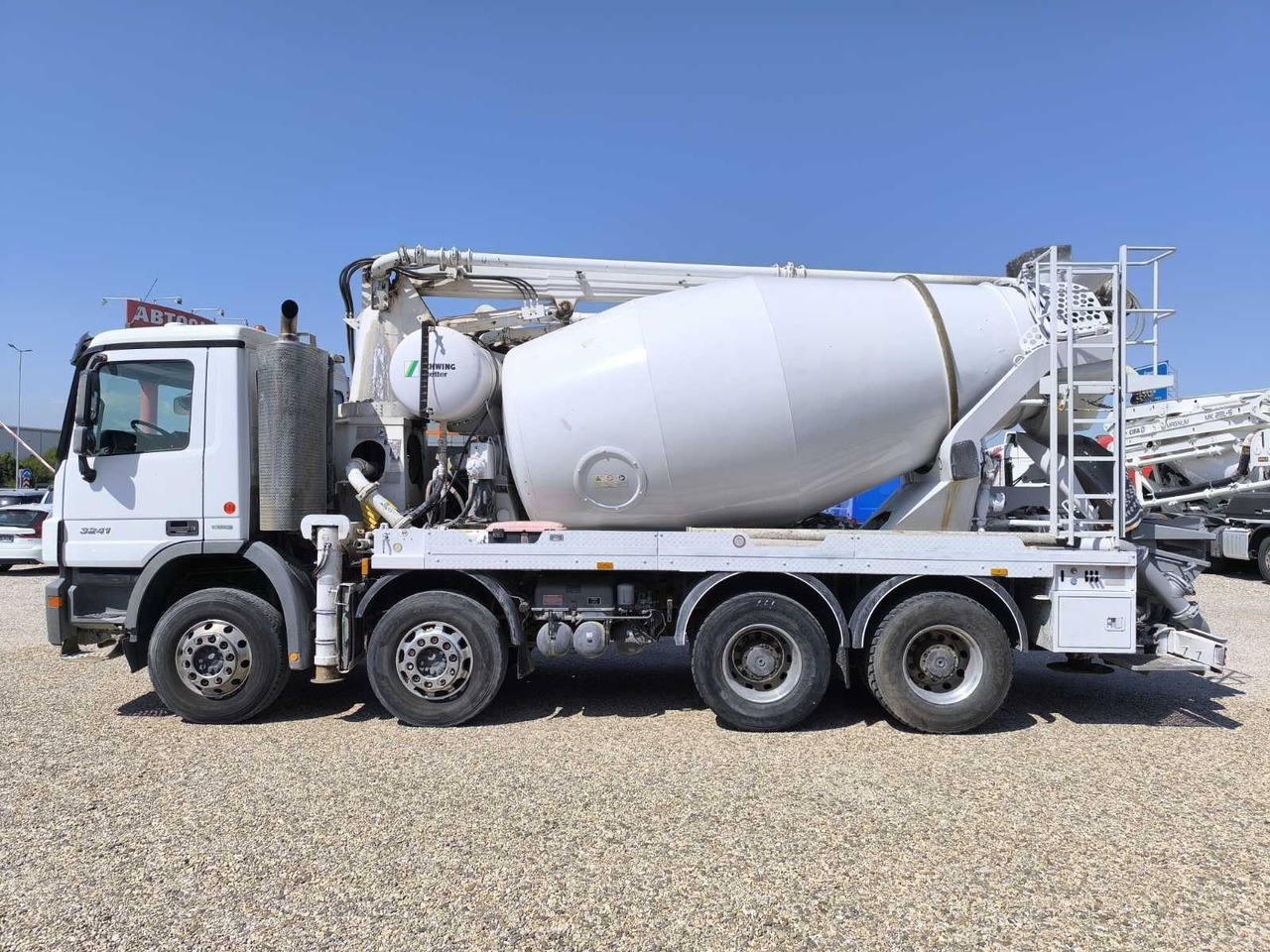 MERCEDES-BENZ ACTROS 3241 SCHWING FBP24 - Autobomba de betão: foto 4 MERCEDES-BENZ ACTROS 3241 SCHWING FBP24 - Autobomba de betão: foto 4