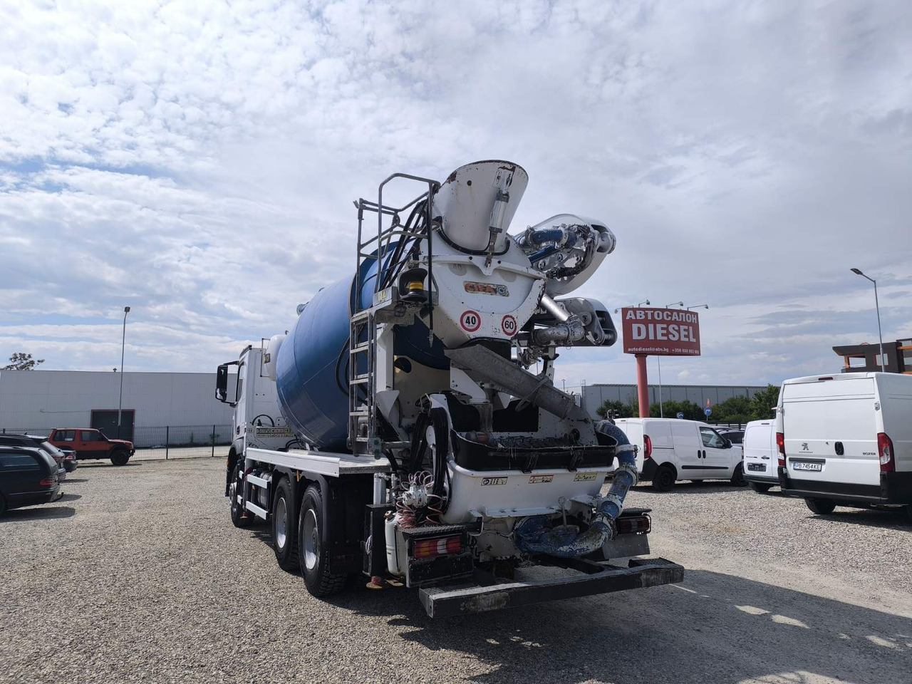 MERCEDES-BENZ AROCS 3342 CIFA MK25H - Autobetoneira com bomba: foto 5 MERCEDES-BENZ AROCS 3342 CIFA MK25H - Autobetoneira com bomba: foto 5