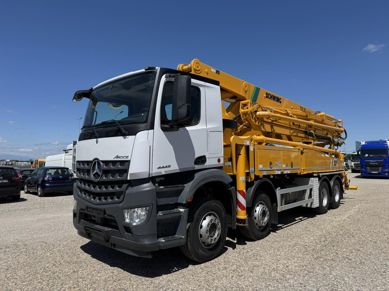 MERCEDES-BENZ AROCS 4442 SCHWING S43SX - Autobomba de betão: foto 3 MERCEDES-BENZ AROCS 4442 SCHWING S43SX - Autobomba de betão: foto 3