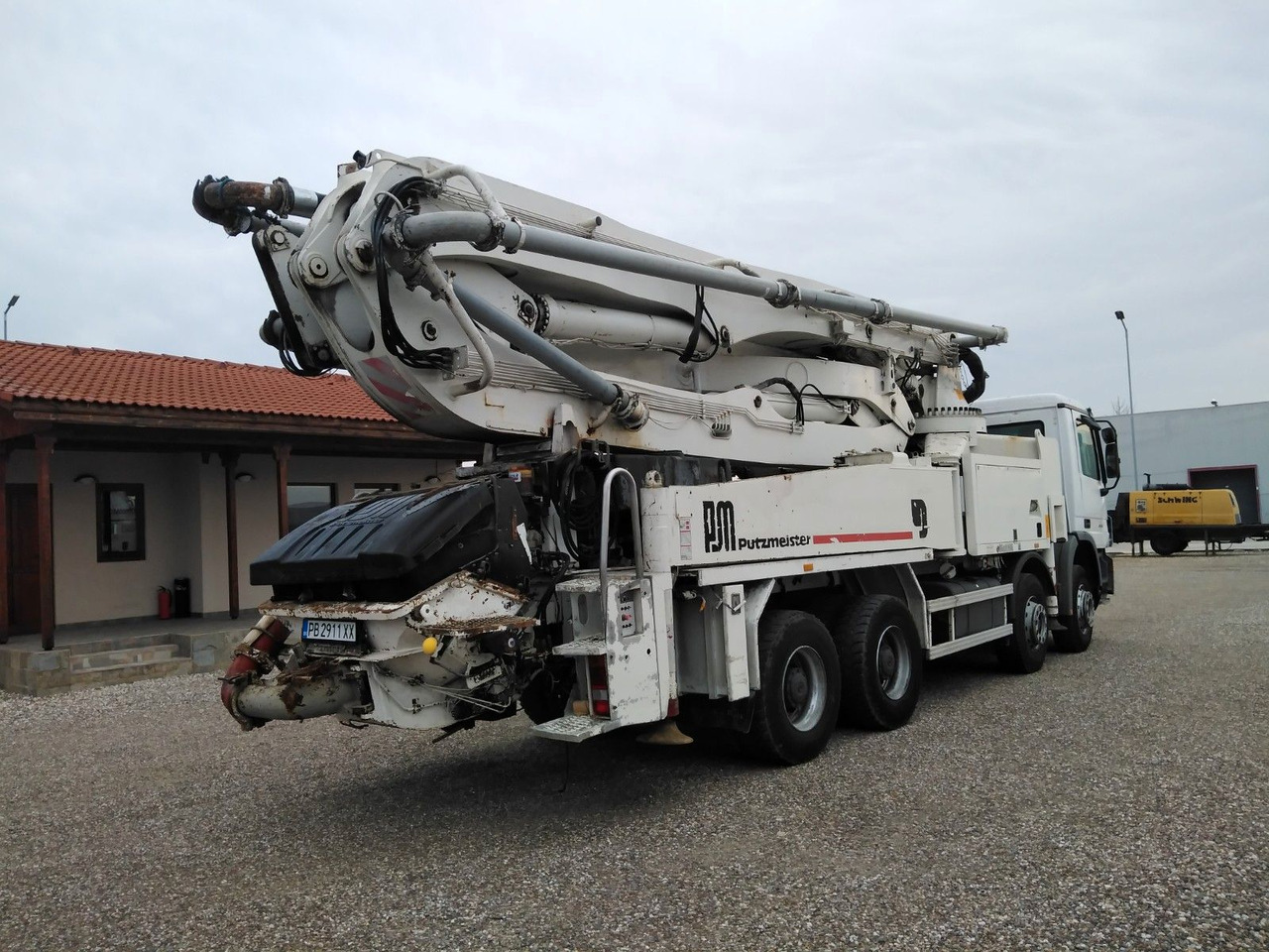 Autobomba de betão Mercedes-Benz ACTROS 4144 PUTZMEISTER M42: foto 7