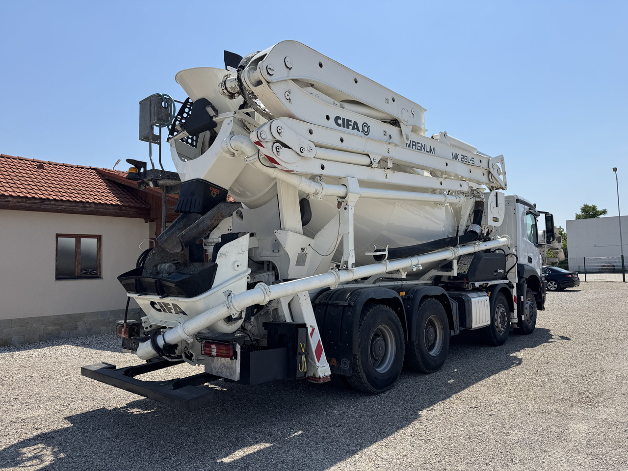 Autobomba de betão Mercedes-Benz AROCS 4143 CIFA MK28L-5: foto 7