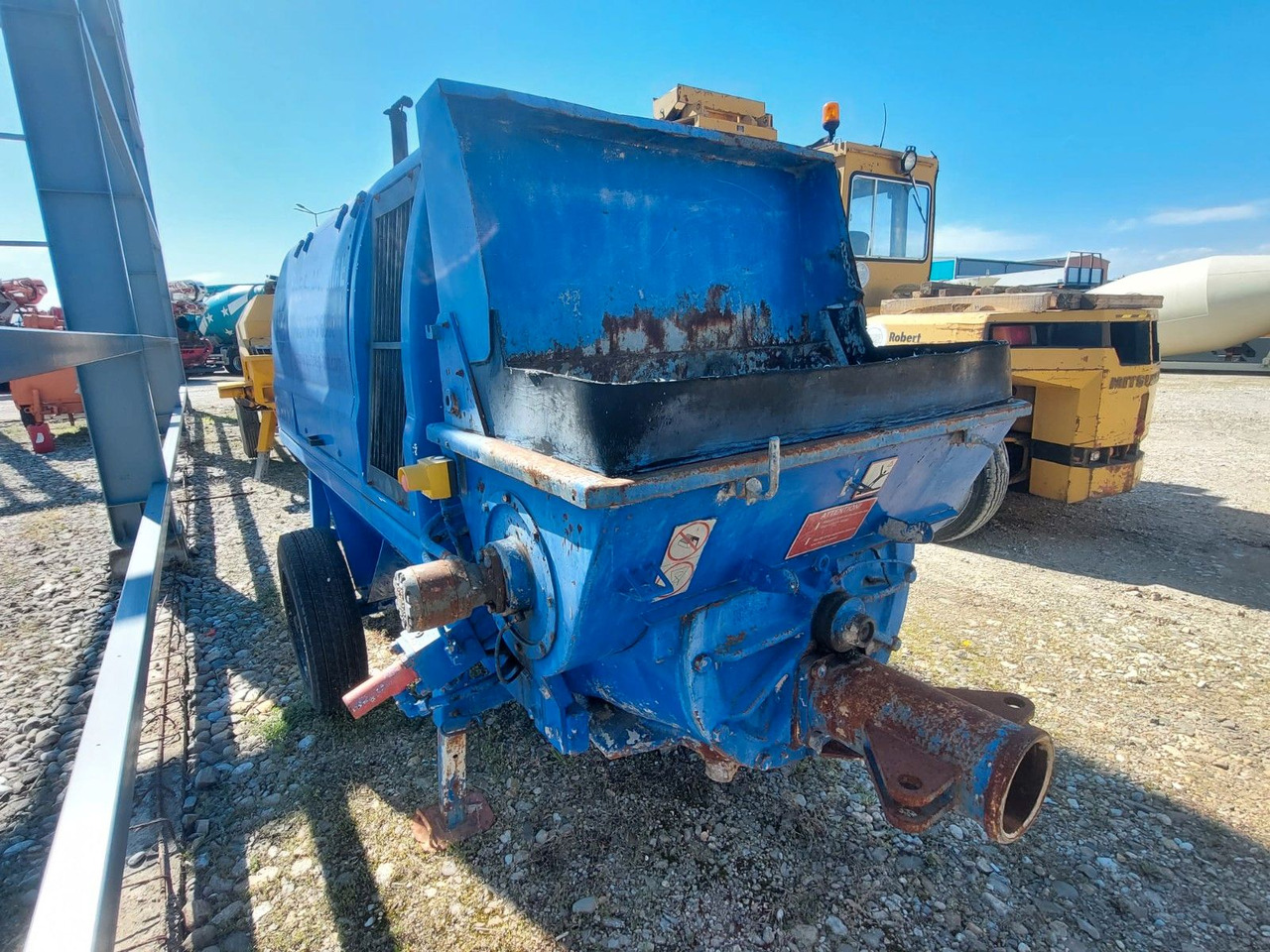 SCHWING BP2800D - Bomba de betão estacionária: foto 4 SCHWING BP2800D - Bomba de betão estacionária: foto 4