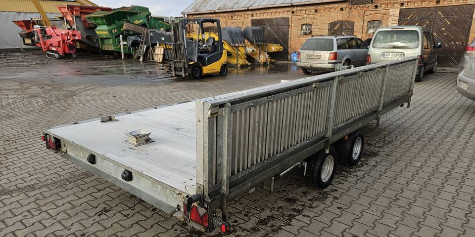 Laweta 750 kg DMC 2700 kg 460x250 cm poszerzana do 310 cm wciągarka - Reboque transporte de veículos: foto 5 Laweta 750 kg DMC 2700 kg 460x250 cm poszerzana do 310 cm wciągarka - Reboque transporte de veículos: foto 5