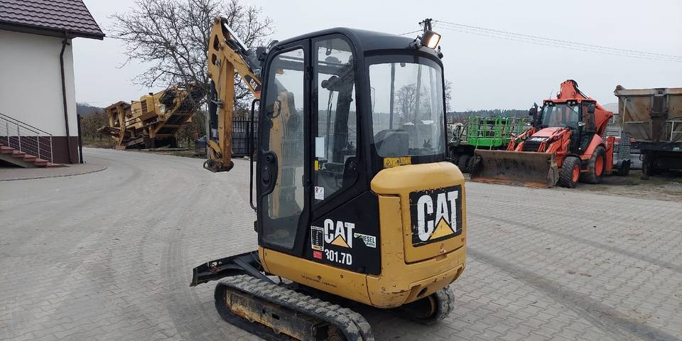 Minikoparka CAT 301.7D 2016 rok 1622h rozsuwane podwozie - Escavadora de rastos: foto 2 Minikoparka CAT 301.7D 2016 rok 1622h rozsuwane podwozie - Escavadora de rastos: foto 2