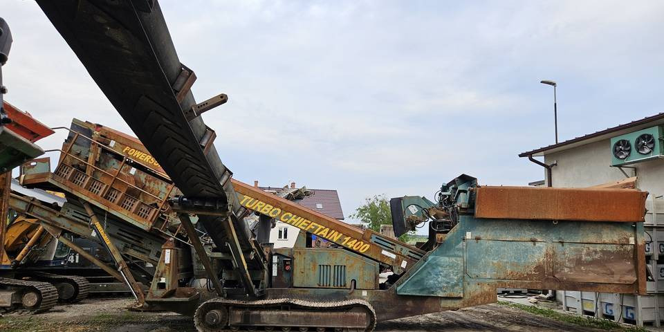 Przesiewacz mobilny Powerscreen Chieftain 1400 rozdrabniacz wibrokrata - Peneira vibratória: foto 5 Przesiewacz mobilny Powerscreen Chieftain 1400 rozdrabniacz wibrokrata - Peneira vibratória: foto 5