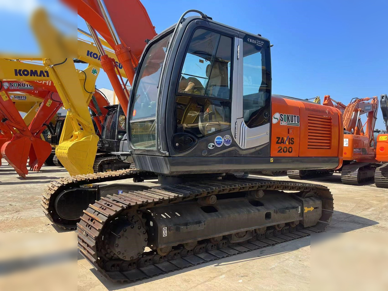 HITACHI ZX200-3G - Escavadora de rastos: foto 5 HITACHI ZX200-3G - Escavadora de rastos: foto 5