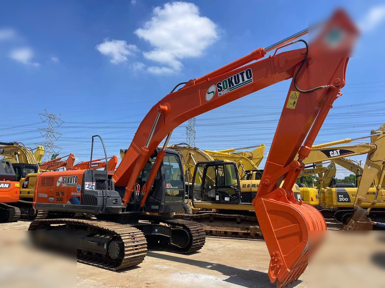 HITACHI ZX200-3G - Escavadora de rastos: foto 3 HITACHI ZX200-3G - Escavadora de rastos: foto 3