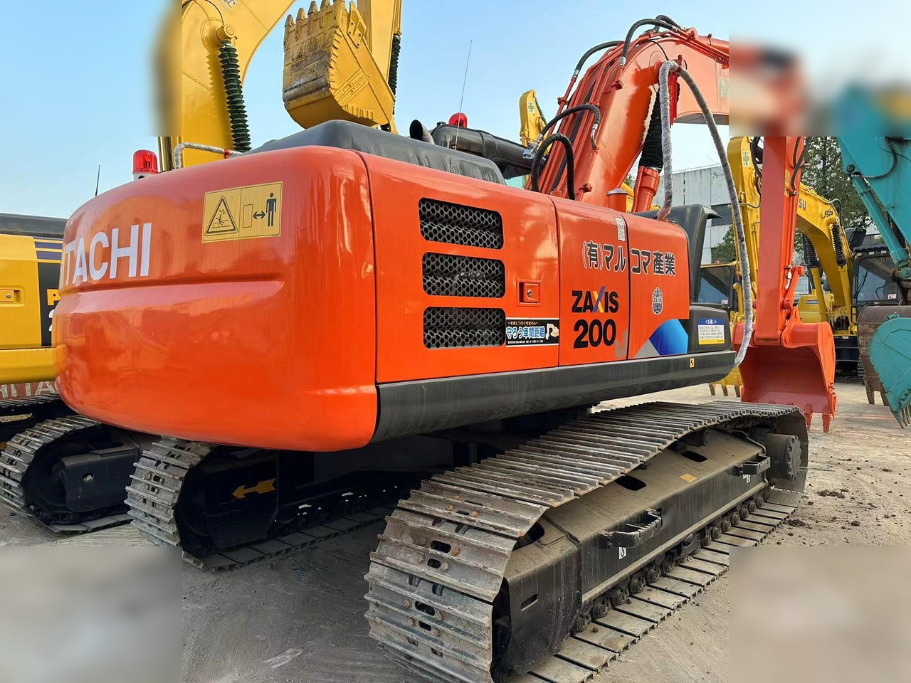 HITACHI ZX200-3G - Escavadora de rastos: foto 2 HITACHI ZX200-3G - Escavadora de rastos: foto 2