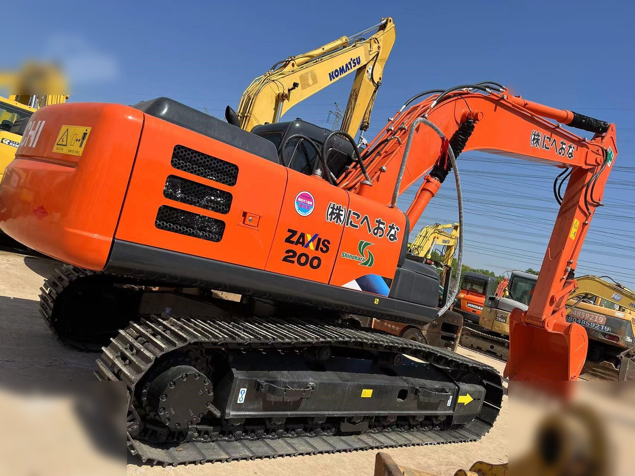 HITACHI ZX200-3G - Escavadora de rastos: foto 4 HITACHI ZX200-3G - Escavadora de rastos: foto 4