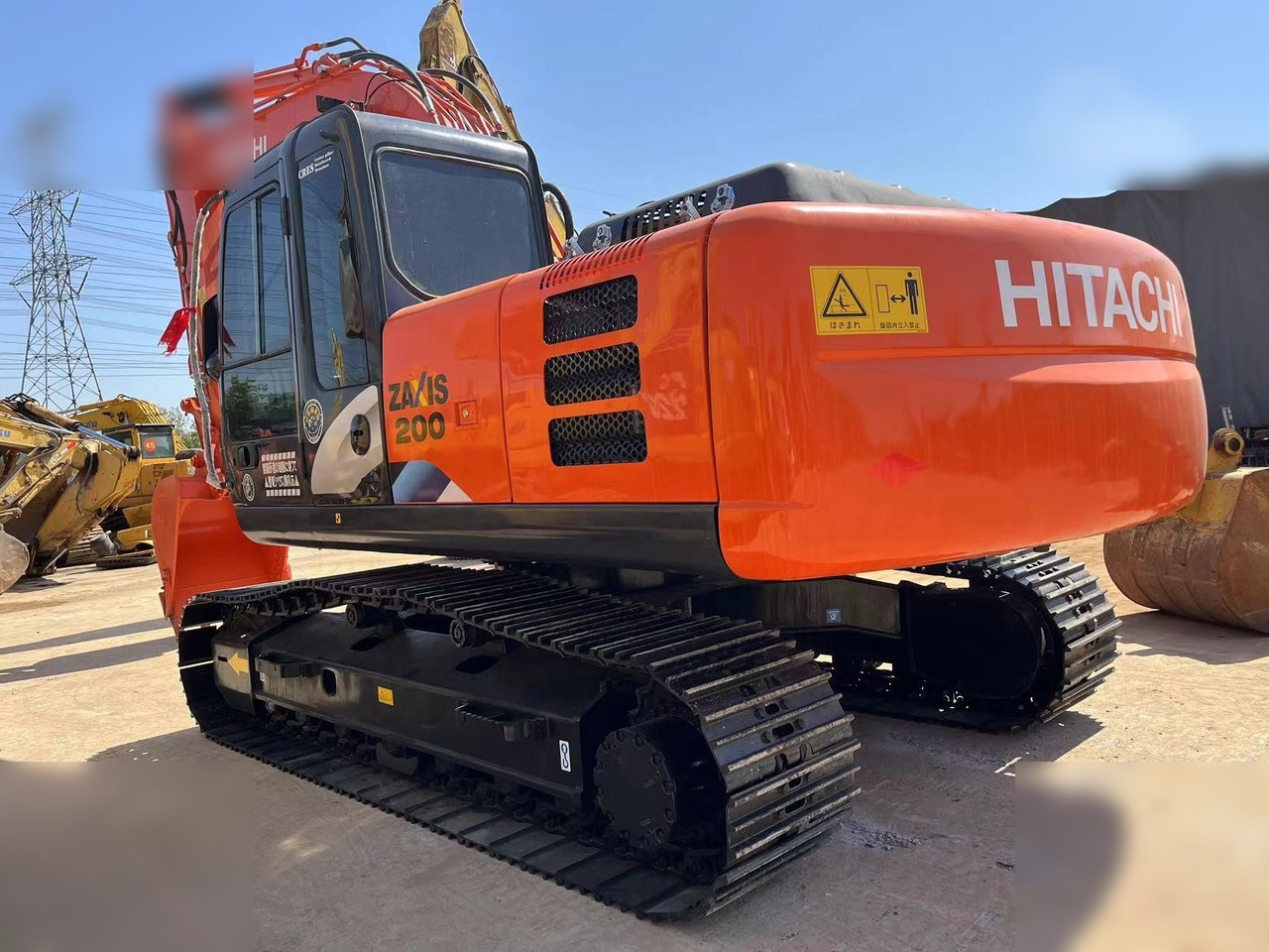 HITACHI ZX200-3G - Escavadora de rastos: foto 3 HITACHI ZX200-3G - Escavadora de rastos: foto 3