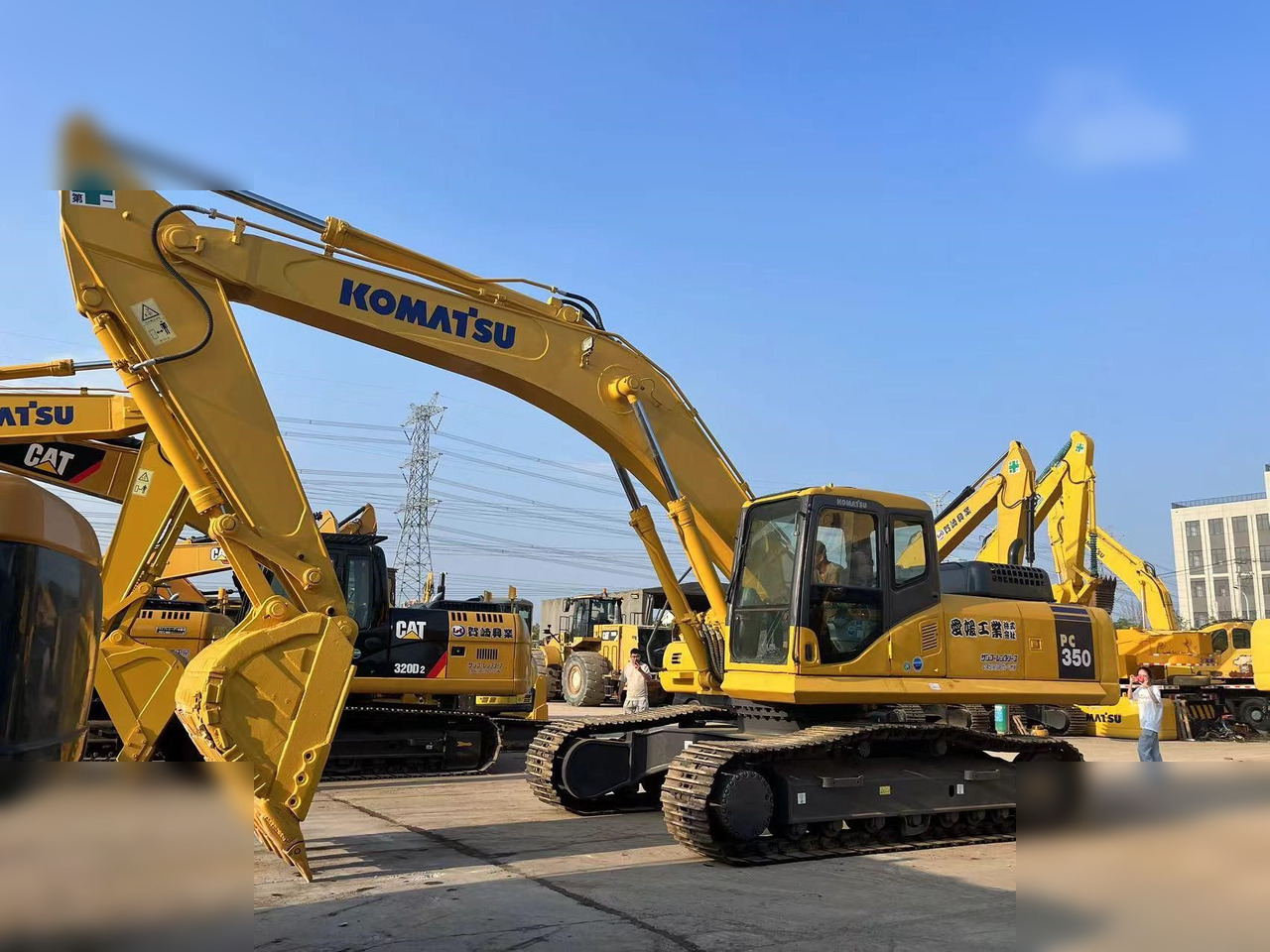 KOMATSU PC350-7 - Escavadora de rastos: foto 2 KOMATSU PC350-7 - Escavadora de rastos: foto 2