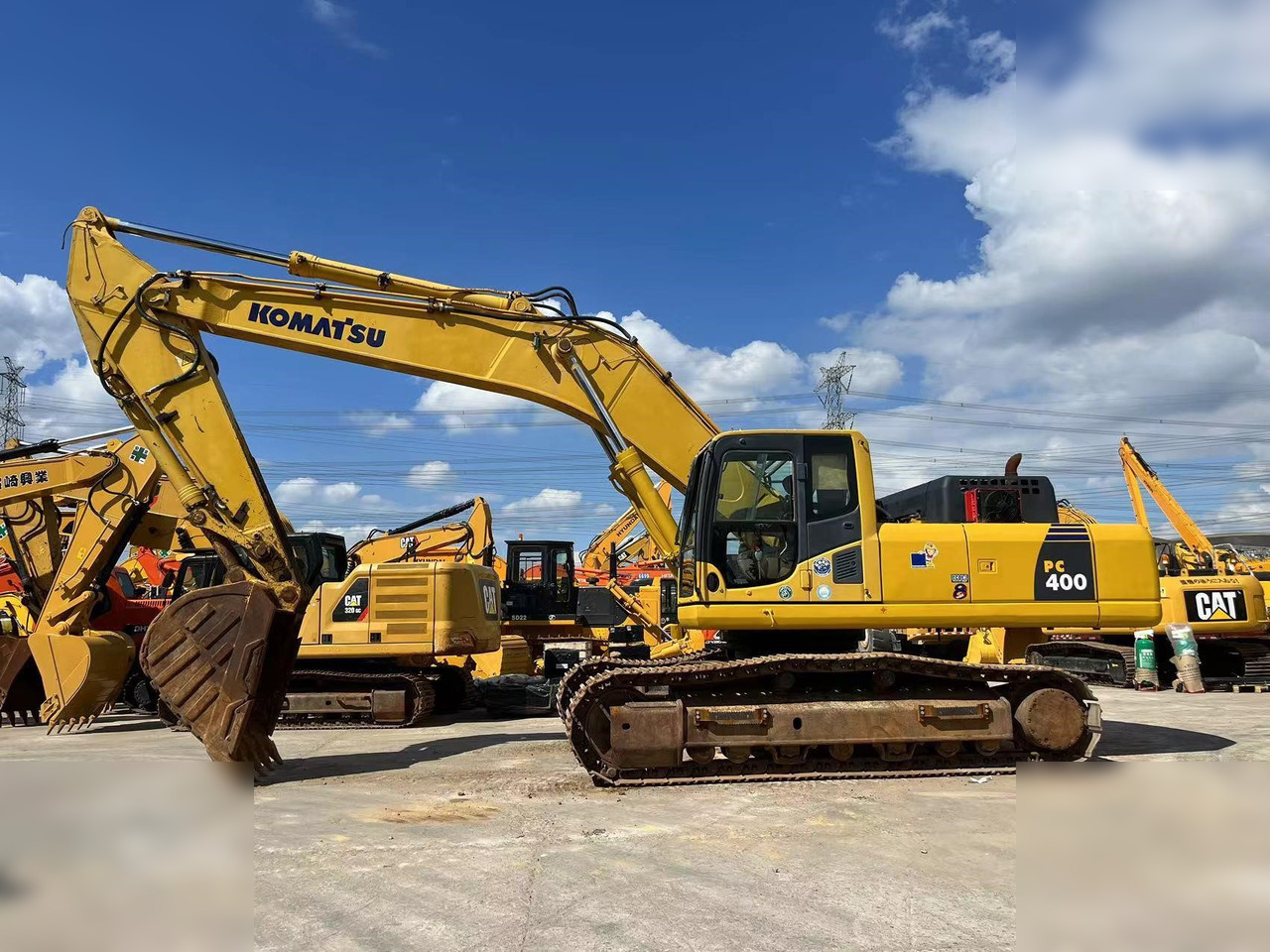 KOMATSU PC400-8 - Escavadora de rastos: foto 1 KOMATSU PC400-8 - Escavadora de rastos: foto 1