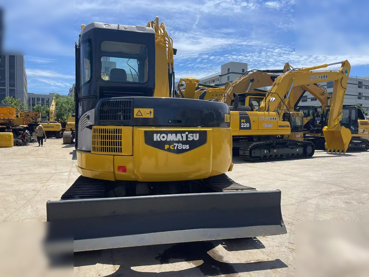 KOMATSU PC78US-6 - Escavadora de rastos: foto 3 KOMATSU PC78US-6 - Escavadora de rastos: foto 3