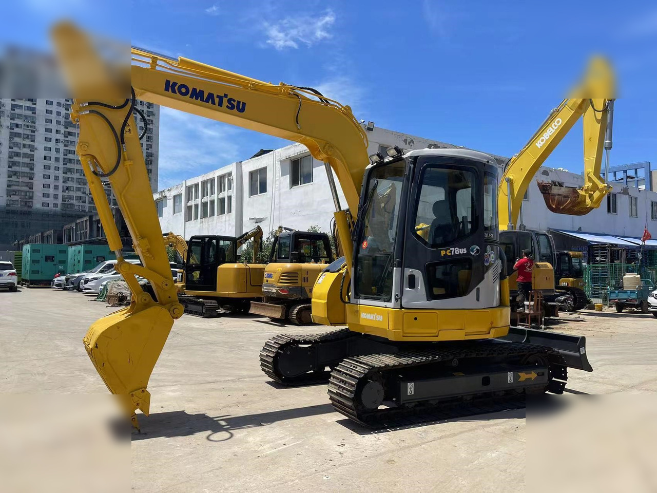 KOMATSU PC78US-6 - Escavadora de rastos: foto 1 KOMATSU PC78US-6 - Escavadora de rastos: foto 1