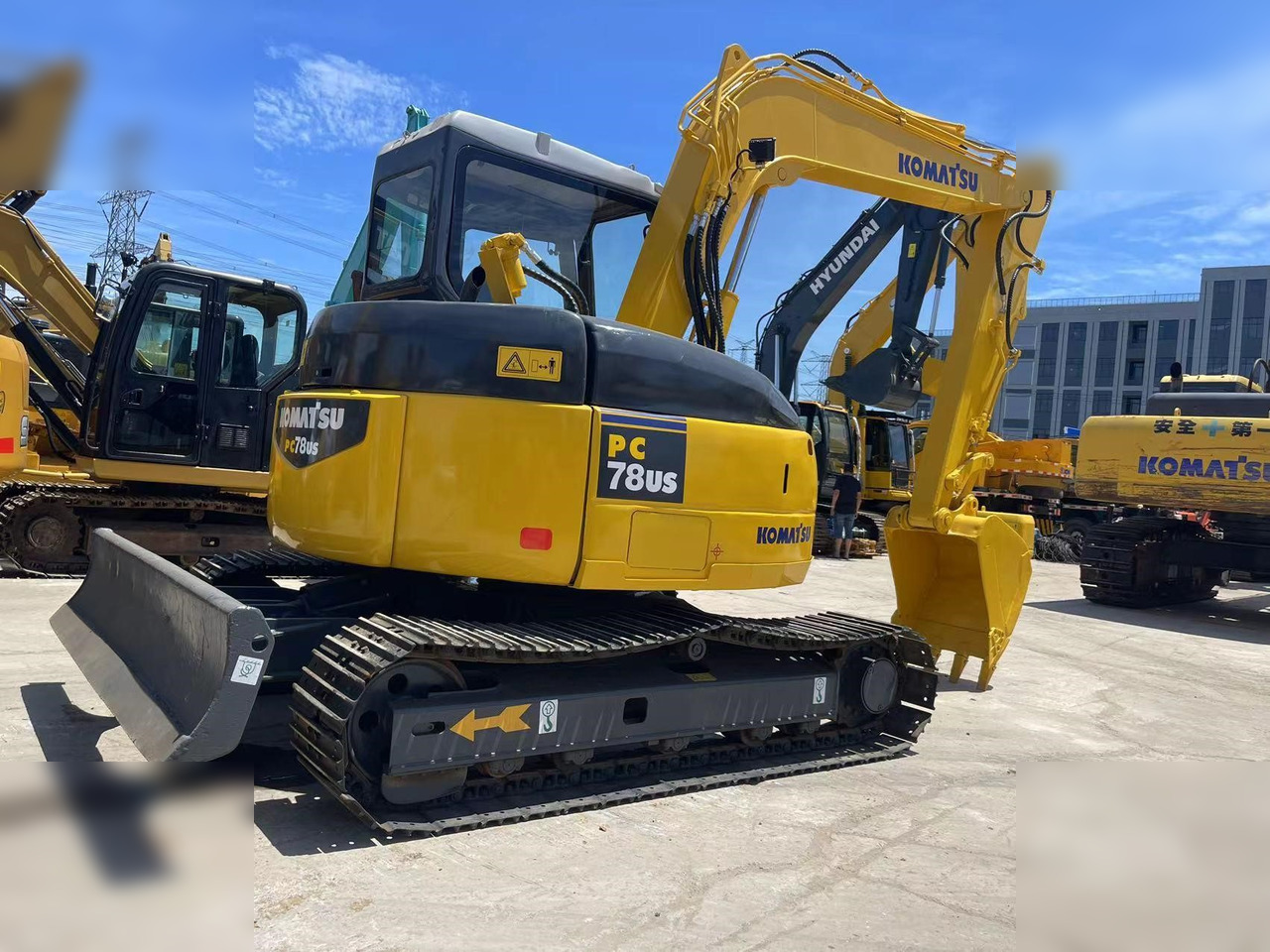 KOMATSU PC78US-6 - Escavadora de rastos: foto 2 KOMATSU PC78US-6 - Escavadora de rastos: foto 2