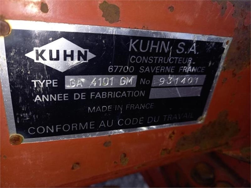 Kuhn GA 4101 GM - Ancinho enleirador: foto 5 Kuhn GA 4101 GM - Ancinho enleirador: foto 5