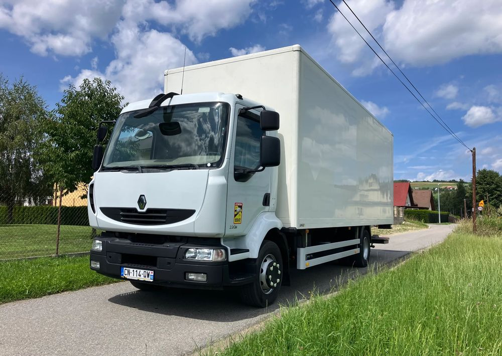Renault Renault Midlum 220 dxi Kurierka kontener - Camião furgão: foto 1 Renault Renault Midlum 220 dxi Kurierka kontener - Camião furgão: foto 1