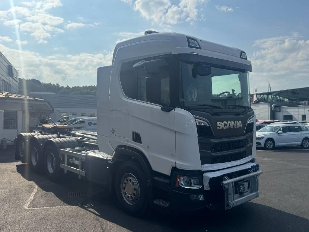Scania R 580 8x4*4 Joab med frontplog & sidoplogsfäste - Camião polibenne: foto 3 Scania R 580 8x4*4 Joab med frontplog & sidoplogsfäste - Camião polibenne: foto 3
