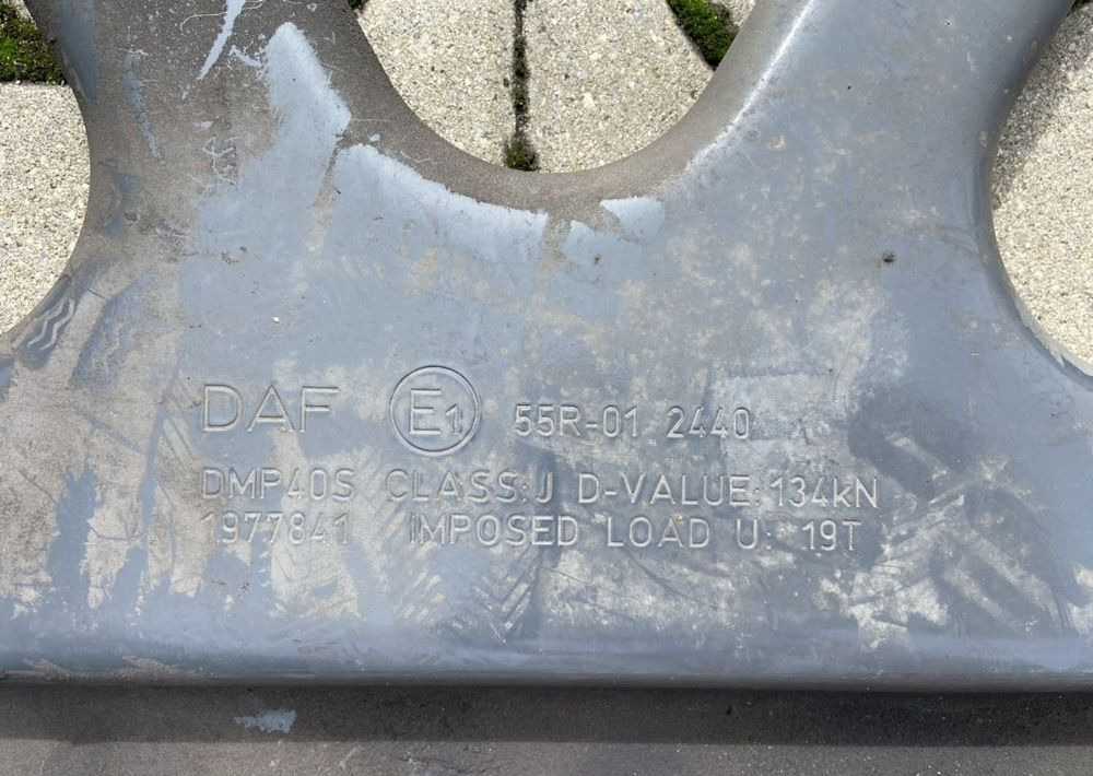 Płyta montażowa pod siodło DAF łapy Jost 150mm SK 0010056 - Quinta-roda por Camião: foto 3 Płyta montażowa pod siodło DAF łapy Jost 150mm SK 0010056 - Quinta-roda por Camião: foto 3