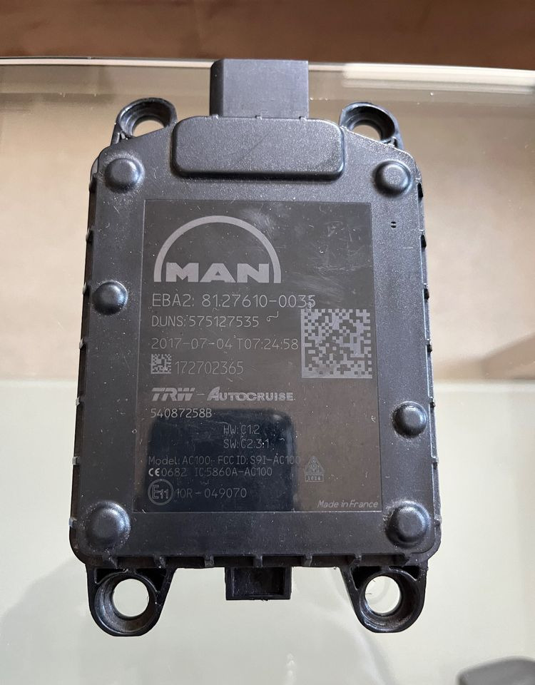 Radar MAN TGX TGS euro 6 ACC distronic - Sensor por Camião: foto 1 Radar MAN TGX TGS euro 6 ACC distronic - Sensor por Camião: foto 1