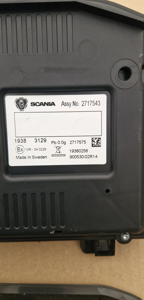 SCANIA R S LICZNIK ZEGARY 2717543 2496980 - Cabine e interior: foto 3 SCANIA R S LICZNIK ZEGARY 2717543 2496980 - Cabine e interior: foto 3