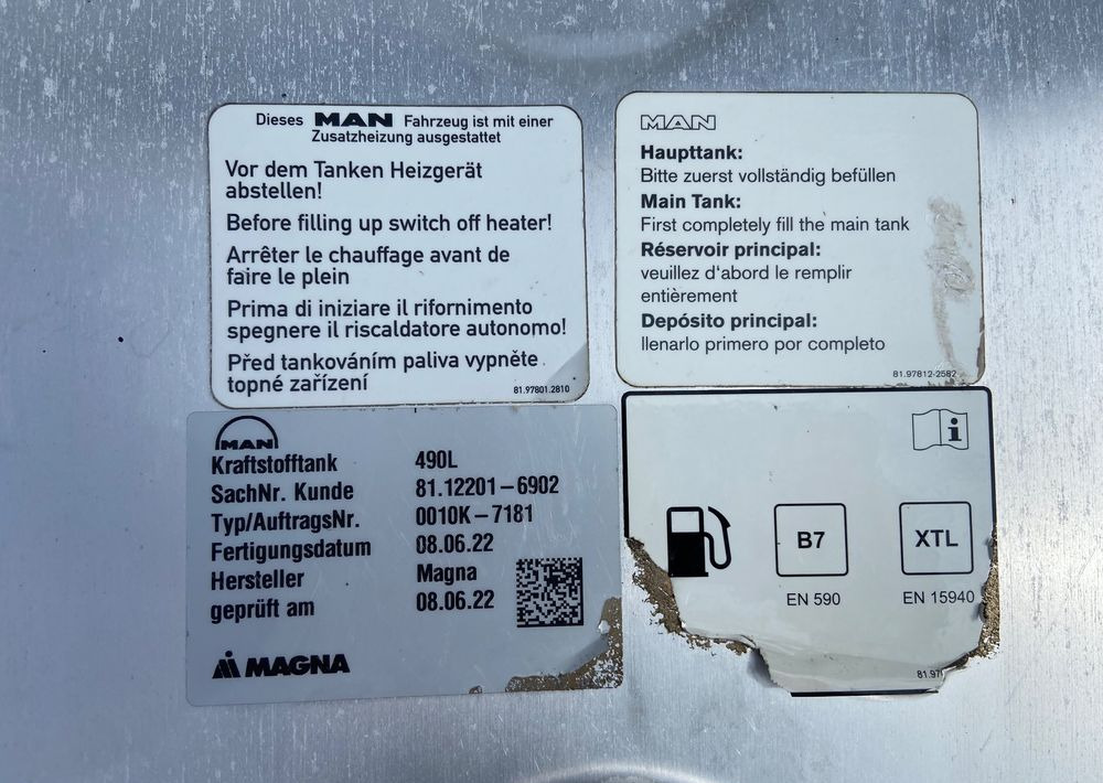 Zbiornik paliwa MAN TGX TGS 490 litrów bak - Tanque de combustível por Camião: foto 5 Zbiornik paliwa MAN TGX TGS 490 litrów bak - Tanque de combustível por Camião: foto 5