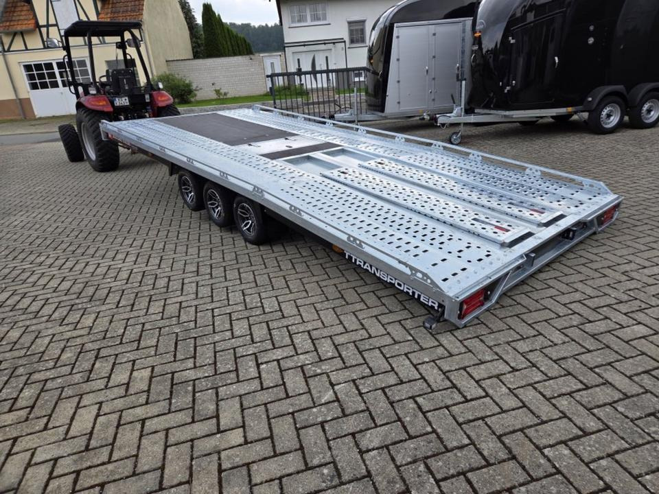 Reboque transporte de veículos Autotransporter Anhänger Brian James T Transporter - 231-5522-35: foto 8