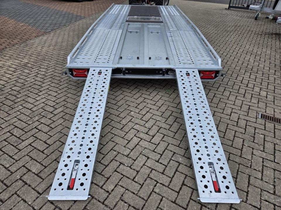 Reboque transporte de veículos Autotransporter Anhänger Brian James T Transporter 5.5 x 2.24m: foto 10