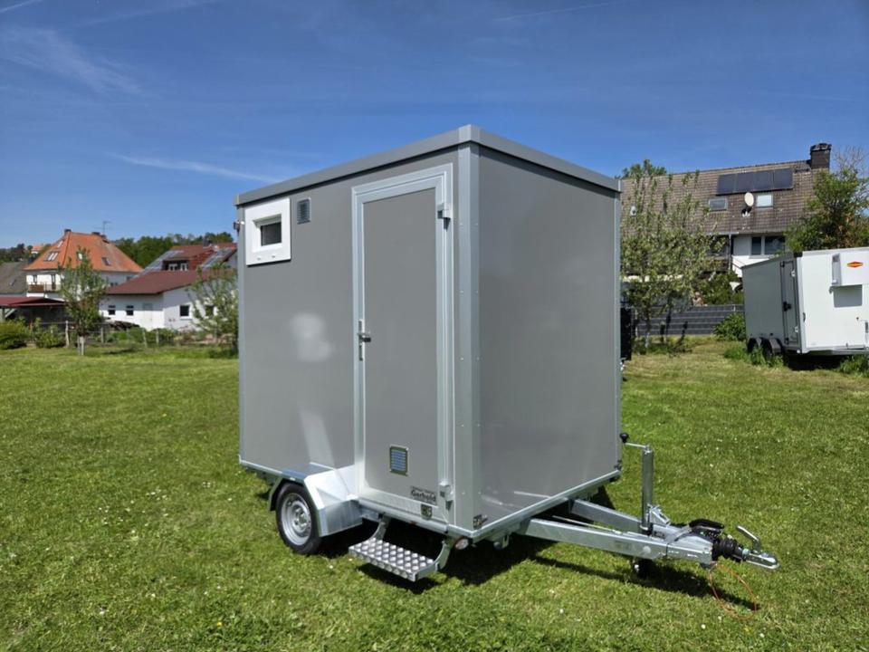 Badezimmerwagen Bad Anhänger Sanitär-Anhänger WC Dusche - Casa contentor, Reboque: foto 1 Badezimmerwagen Bad Anhänger Sanitär-Anhänger WC Dusche - Casa contentor, Reboque: foto 1