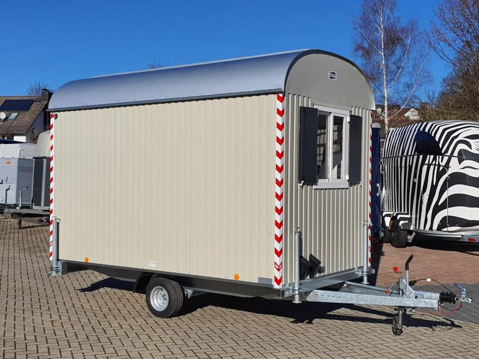 Bauwagen 80km/h PKW Anhänger WEIRO Schnellläufer Baubude - Casa contentor, Reboque: foto 3 Bauwagen 80km/h PKW Anhänger WEIRO Schnellläufer Baubude - Casa contentor, Reboque: foto 3