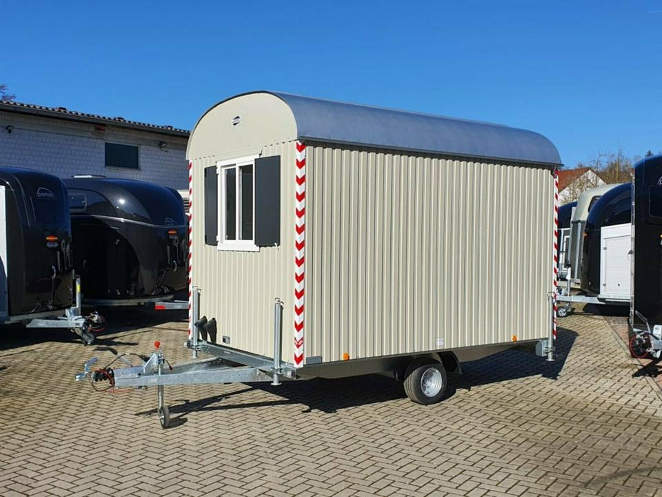Bauwagen 80km/h PKW Anhänger WEIRO Schnellläufer Sofort verfügbar - Casa contentor, Reboque: foto 1 Bauwagen 80km/h PKW Anhänger WEIRO Schnellläufer Sofort verfügbar - Casa contentor, Reboque: foto 1