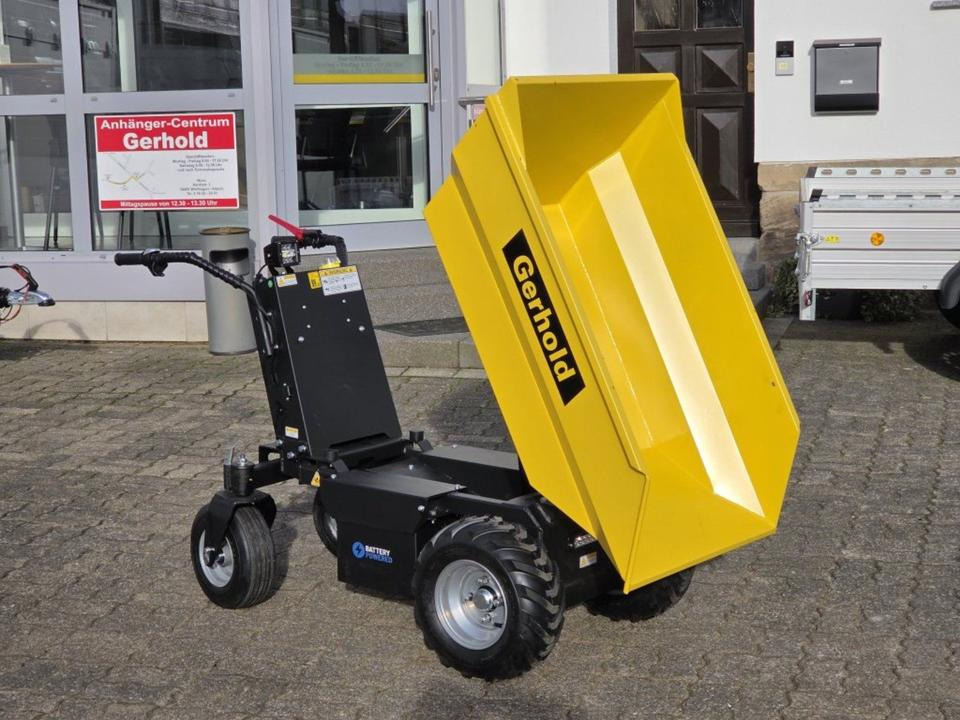 Black Friday Dumper Minidumper Mulde 500kg 48V Elektroschubkarre - Tombador: foto 1 Black Friday Dumper Minidumper Mulde 500kg 48V Elektroschubkarre - Tombador: foto 1