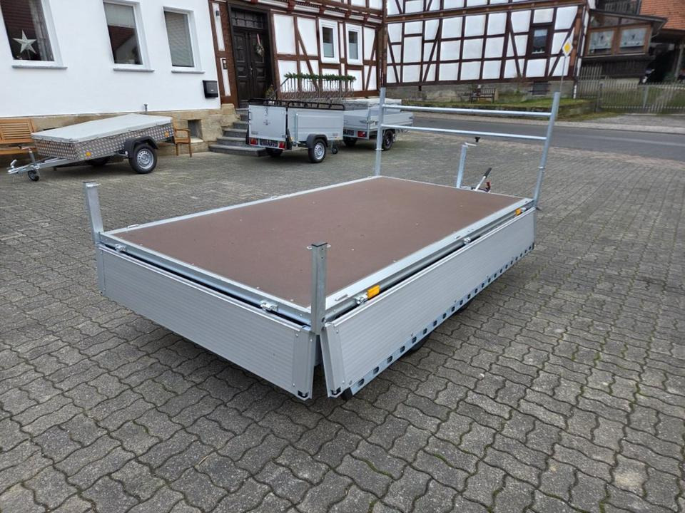 Reboque plataforma/ Caixa aberta Böckmann 3016/27 F PKW-Anhänger Hochlader 2,7 to Top Ausstattung: foto 10