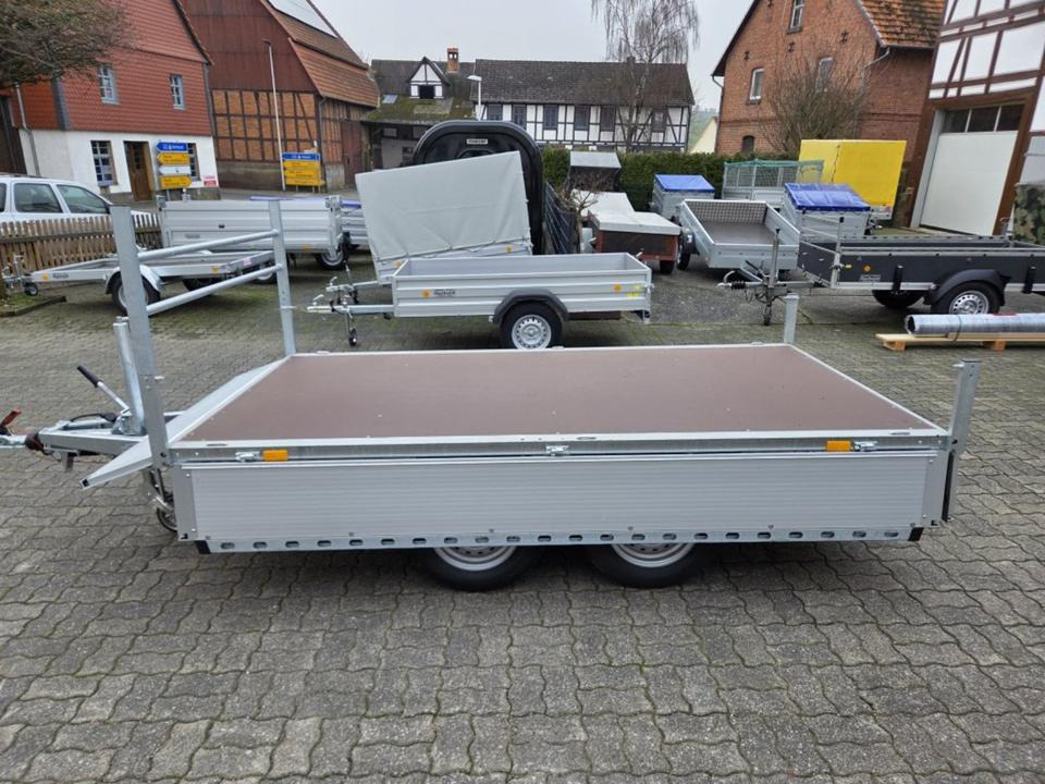 Reboque plataforma/ Caixa aberta Böckmann 3016/27 F PKW-Anhänger Hochlader 2,7 to Top Ausstattung: foto 7