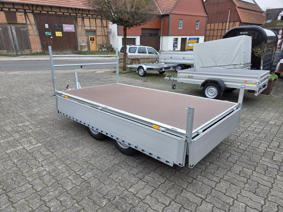 Reboque plataforma/ Caixa aberta Böckmann 3016/27 F PKW-Anhänger Hochlader 2,7 to Top Ausstattung: foto 8