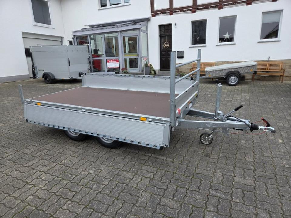 Reboque plataforma/ Caixa aberta Böckmann 3016/27 F PKW-Anhänger Hochlader 2,7 to Top Ausstattung: foto 6