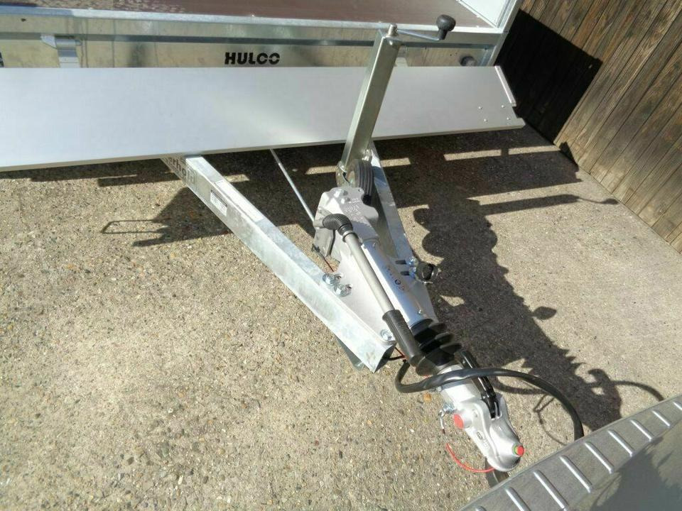 Reboque plataforma/ Caixa aberta Böckmann Humbaur, Hulco - PKW Anhänger Tridem 3,5 to  5x2,2m: foto 8