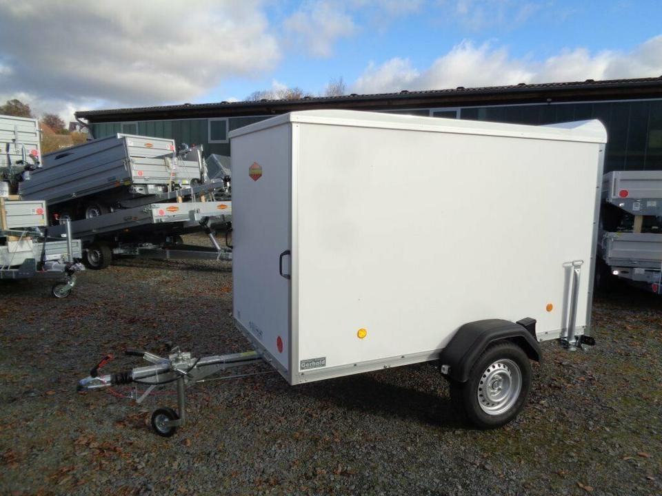 Böckmann KT 2513/13 PKW-Anhänger Koffer 100 km/h Abstellstützen - Reboque para carros: foto 3 Böckmann KT 2513/13 PKW-Anhänger Koffer 100 km/h Abstellstützen - Reboque para carros: foto 3