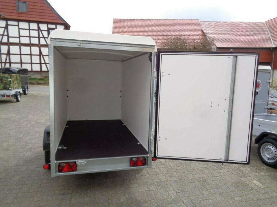 Böckmann KT 2513/135 PKW-Anhänger, Koffer, 1,35to., 100 km/h - Reboque para carros: foto 4 Böckmann KT 2513/135 PKW-Anhänger, Koffer, 1,35to., 100 km/h - Reboque para carros: foto 4